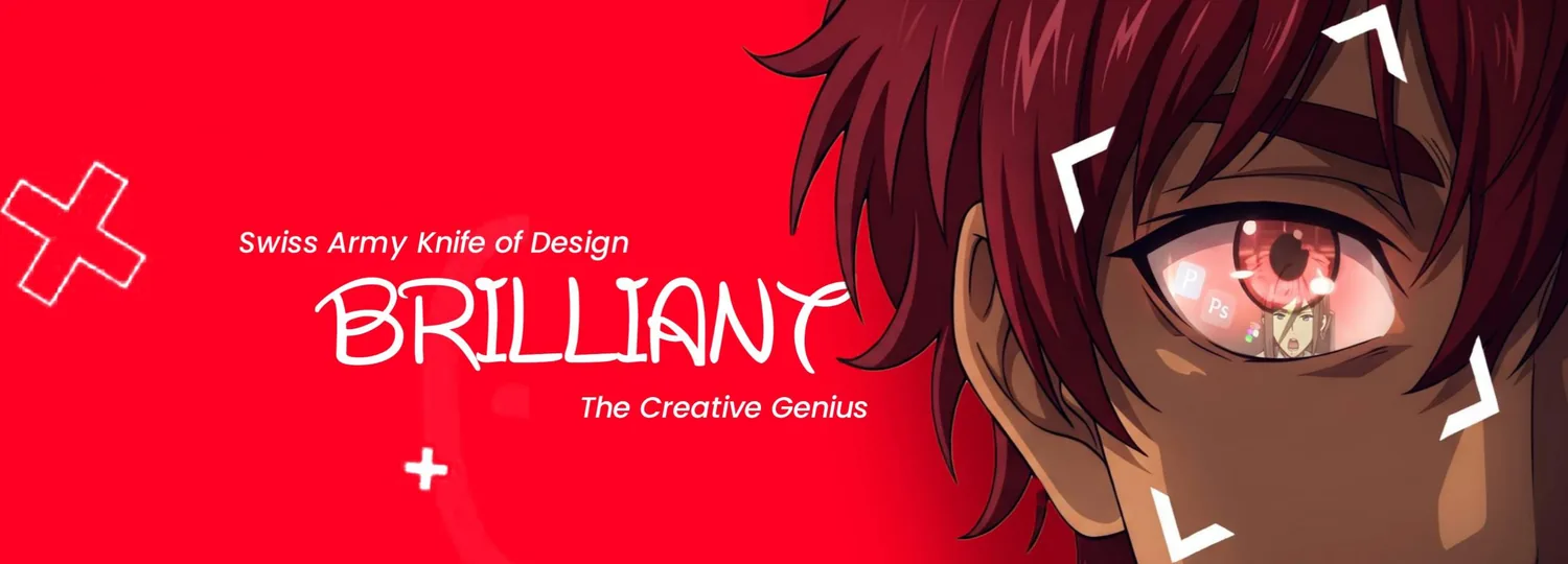 BrilliantGraphics banner with the dome mark